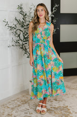 Vestido sin mangas "Don't Be Shy, Babe" en color menta