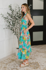 Vestido sin mangas "Don't Be Shy, Babe" en color menta