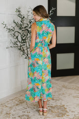 Vestido sin mangas "Don't Be Shy, Babe" en color menta