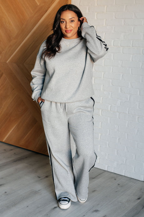 Sudadera con detalle de rayas Don't Get Stuck