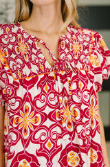 Don't You Go Away Balloon Sleeve Dress