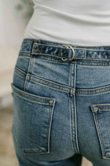 Doris Mid Rise Boyfriend with Adjustable Back Tab + Hollywood WB