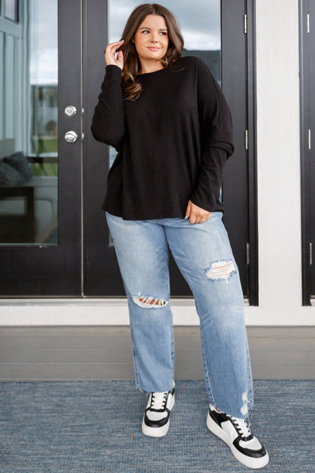 Top de manga dolman Downtown Drive