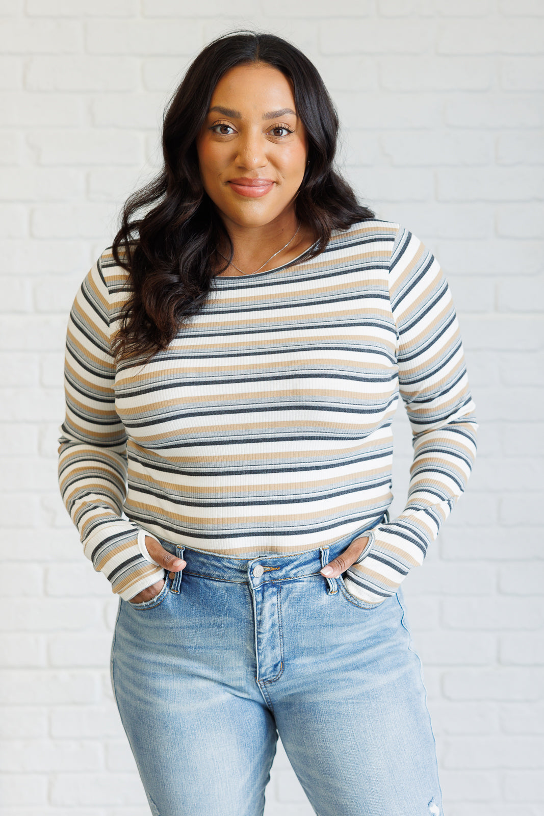 Blusa a rayas East Coast Breeze