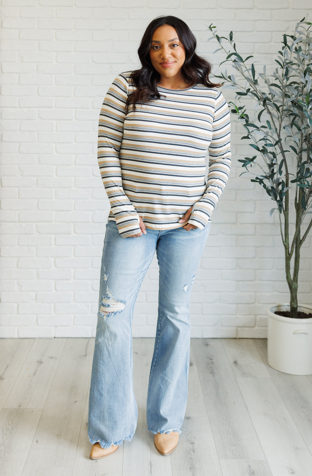 Blusa a rayas East Coast Breeze