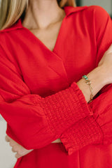 Easy Essence V-Neck Oversized Tunic Top