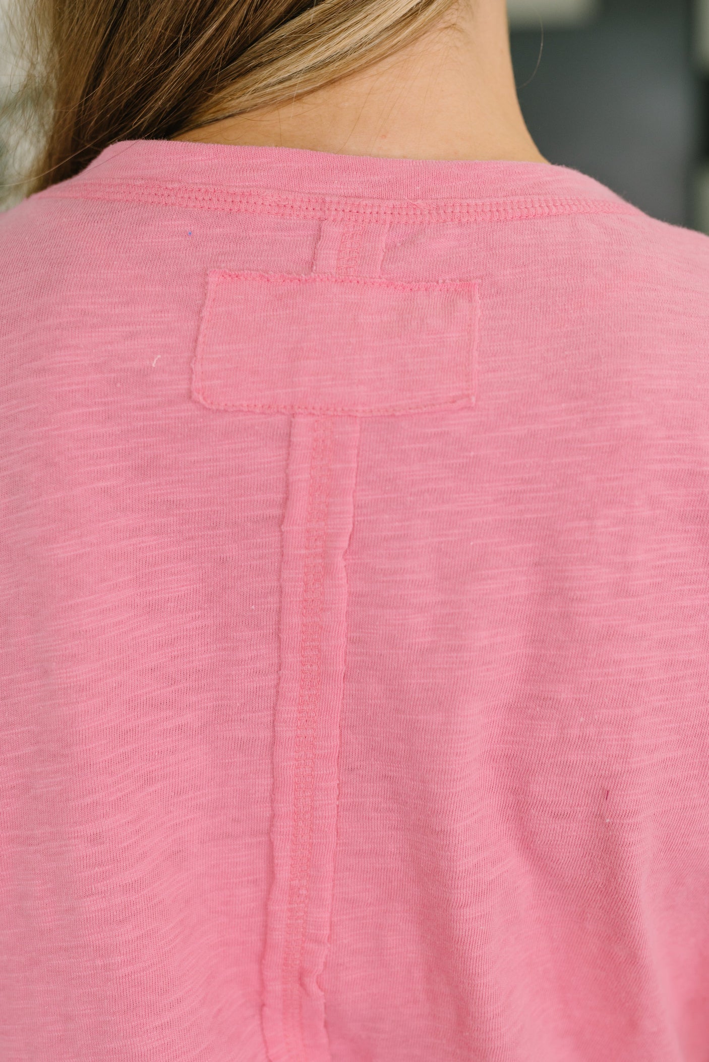 Effortless Edit Boxy Tee in Candy Pink