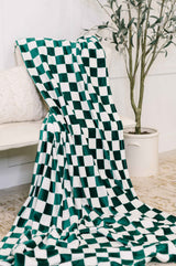 Emerald City Checkered Blanket