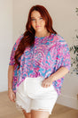 Essential Blouse in Purple Paisley - Liarian Unlimited Boutique