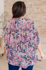 Essentially You Top in Pink Paisley - Liarian Unlimited Boutique
