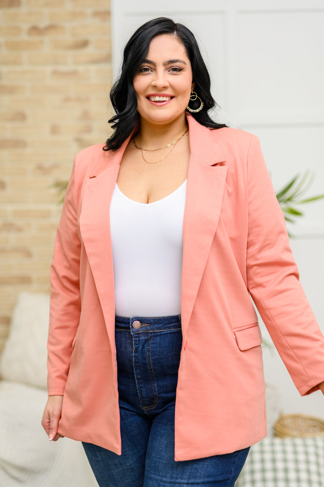 Blazer Eugenie en color malva