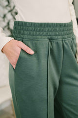 Every Second, Every Hour Jogger Bottoms in Dark Forest