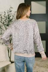 Everything You Need Patchwork Crew Neck Pullover
