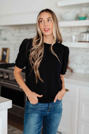 Evidently Different Puff Sleeve Top - Liarian Unlimited Boutique