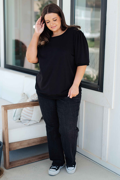 Evidently Different Puff Sleeve Top - Liarian Unlimited Boutique