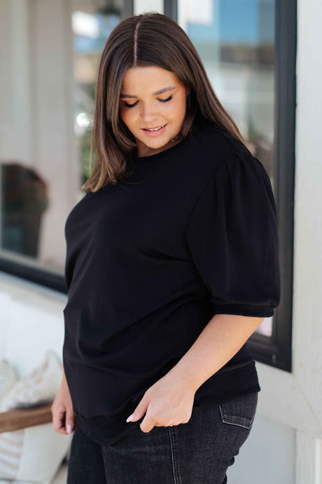 Evidently Different Puff Sleeve Top - Liarian Unlimited Boutique