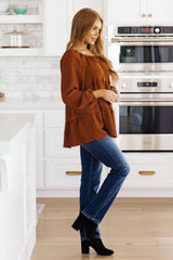 Top babydoll escalonado Falling Into You