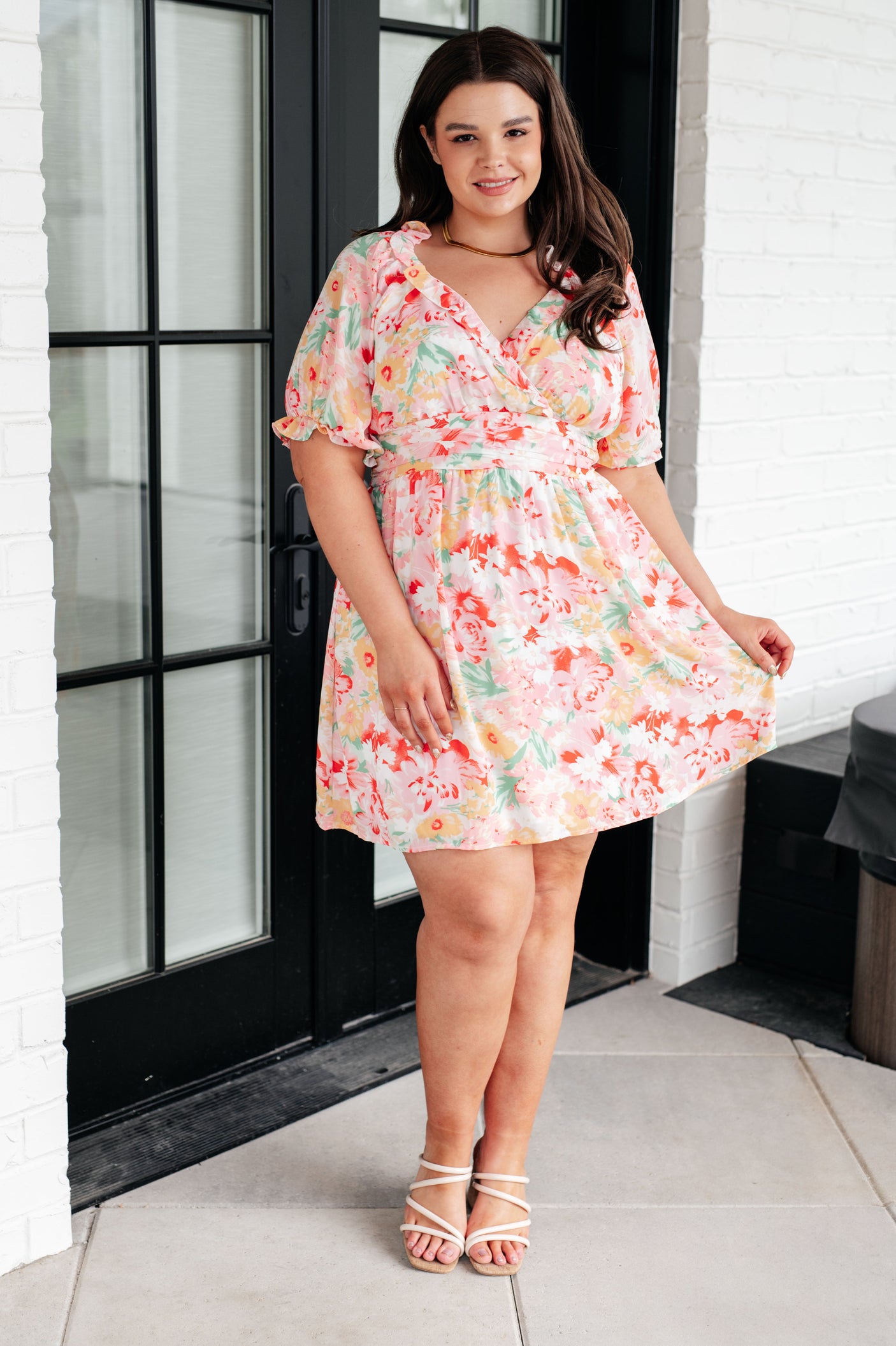 Fancy Free Floral Dress - Liarian Unlimited Boutique