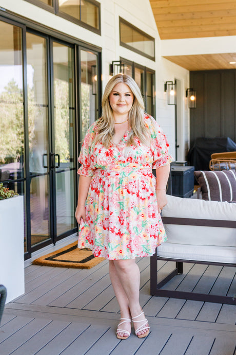 Fancy Free Floral Dress - Liarian Unlimited Boutique