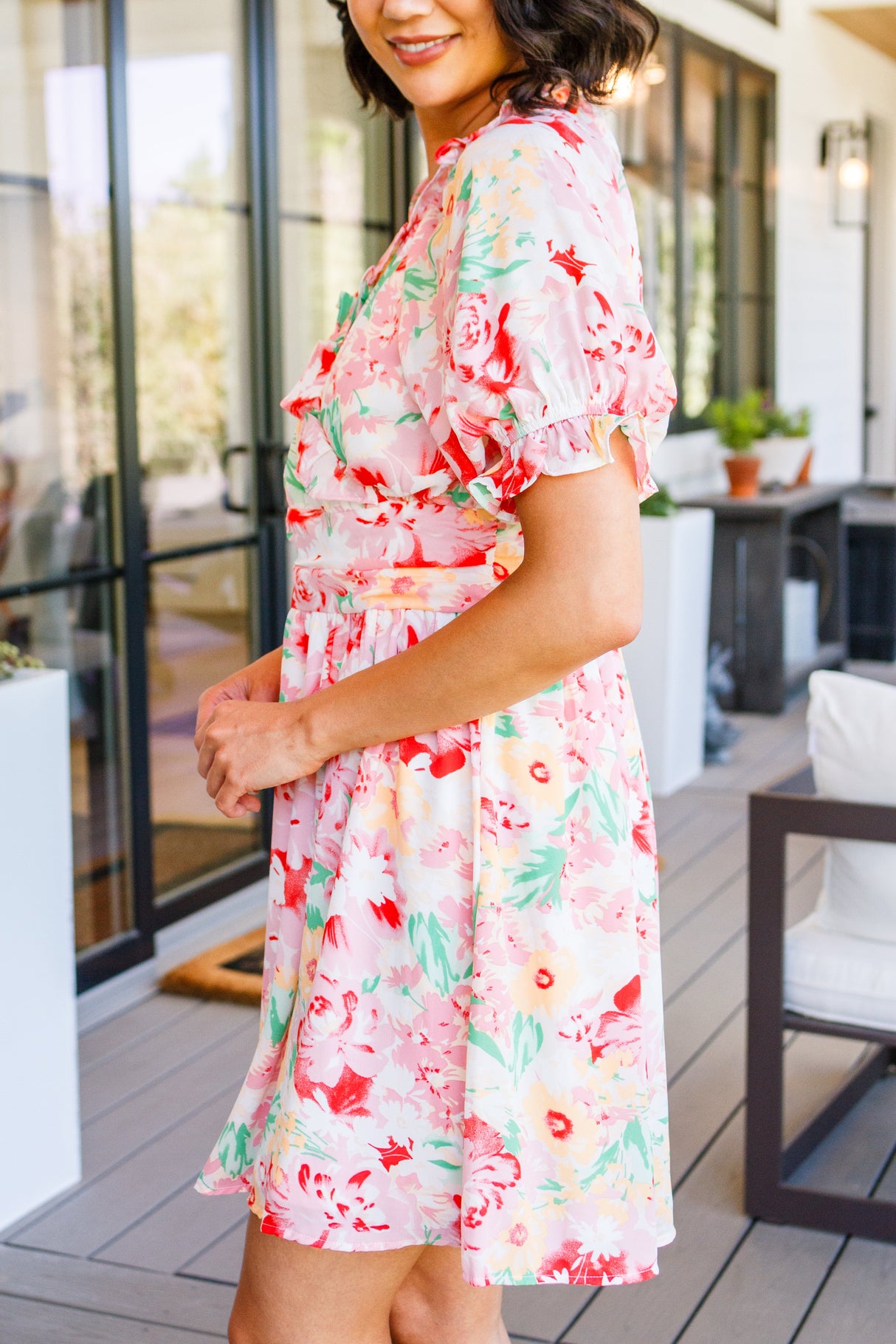 Fancy Free Floral Dress - Liarian Unlimited Boutique