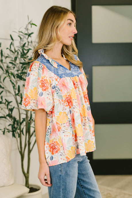 Blusa de manga globo Feel The Way That I Want