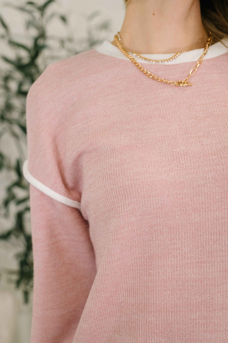 Feeling Restless Textured Drop Shoulder Top