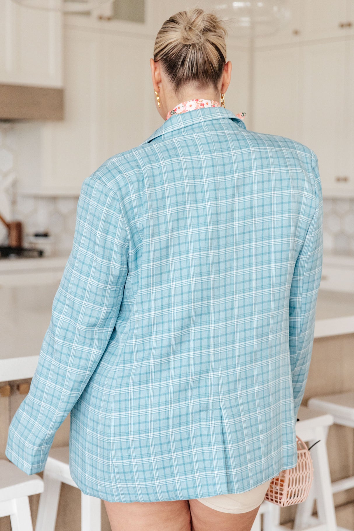 Fetch My Briefcase Plaid Blazer - Liarian Unlimited Boutique