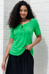 Fill Your Heart Scoop Neck Top - Liarian Unlimited Boutique