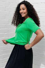 Fill Your Heart Scoop Neck Top - Liarian Unlimited Boutique