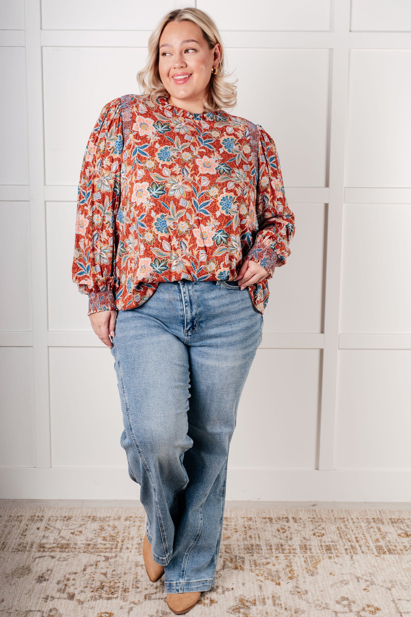 Blusa Floral Delight