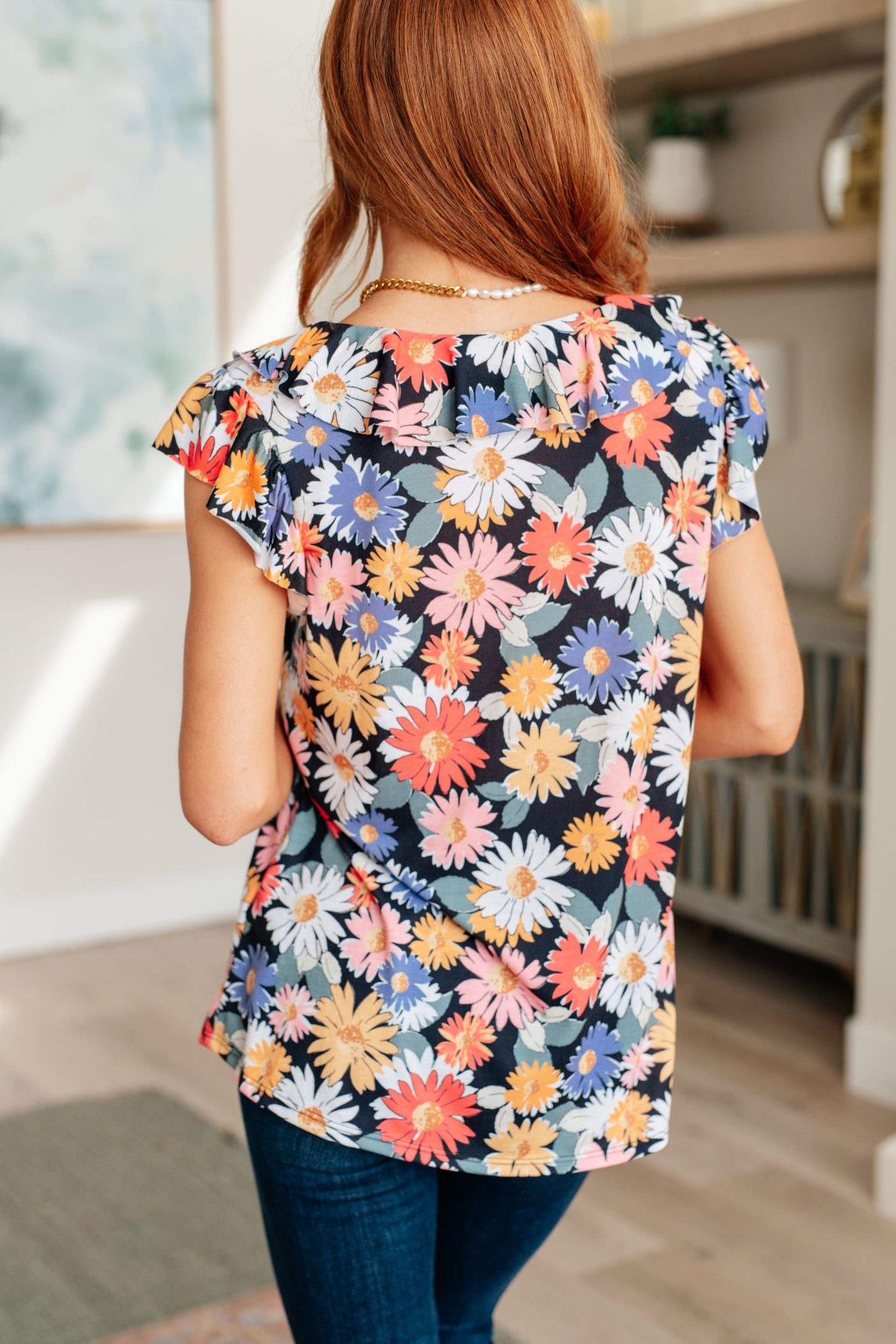 Flower Power Floral Top - Liarian Unlimited Boutique