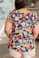 Flower Power Floral Top - Liarian Unlimited Boutique