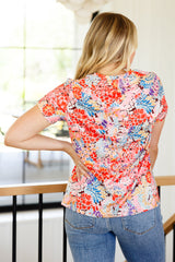 Flowers Everywhere Floral Top - Liarian Unlimited Boutique