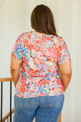 Flowers Everywhere Floral Top - Liarian Unlimited Boutique
