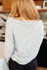 Foggy Idea Boatneck Top - Liarian Unlimited Boutique
