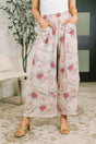 Follow the Flow Wide Leg Floral Bottoms