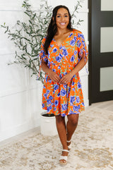 Frock Star V-Neck Skort Dress - Liarian Unlimited Boutique