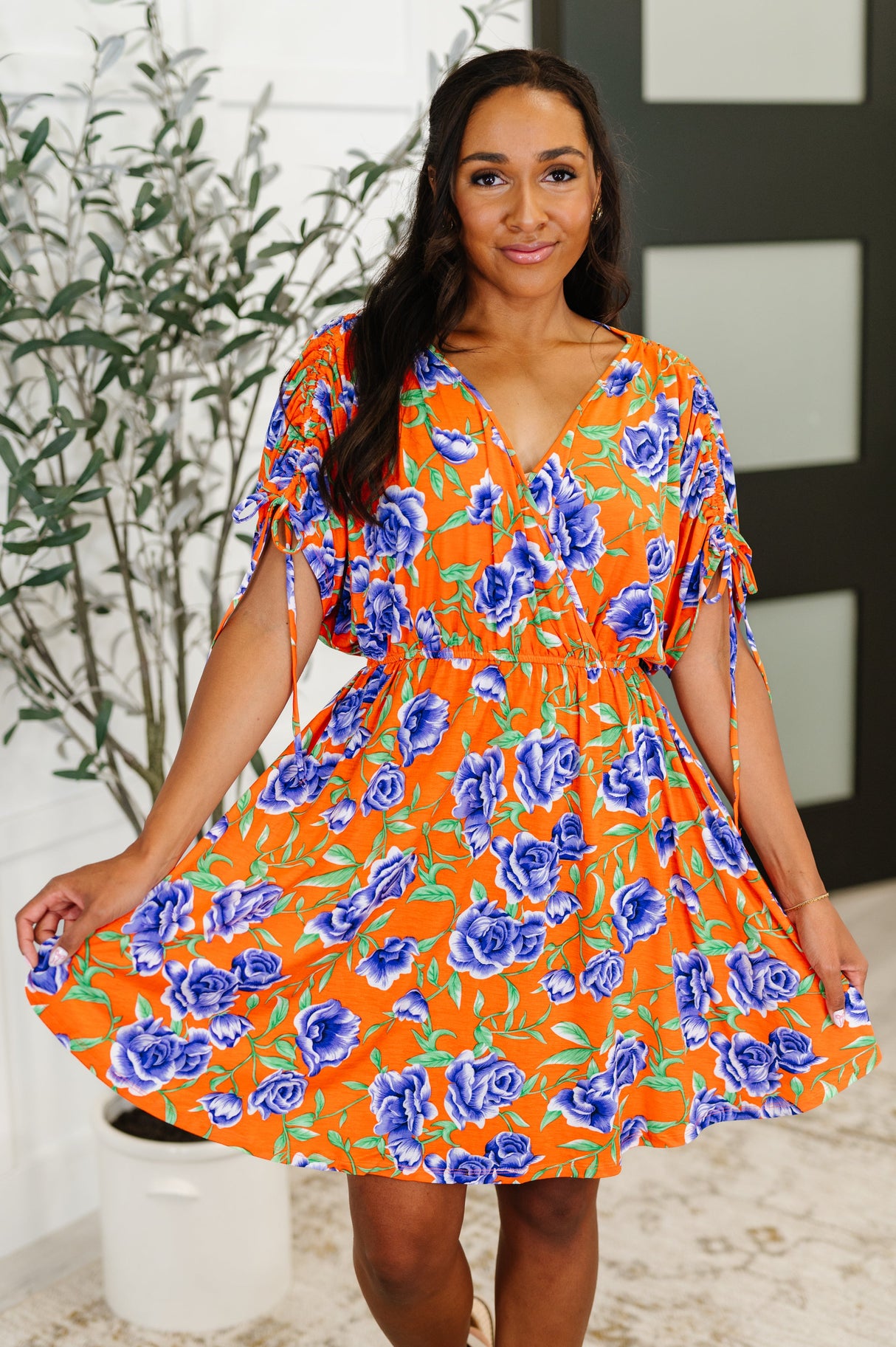 Frock Star V-Neck Skort Dress - Liarian Unlimited Boutique