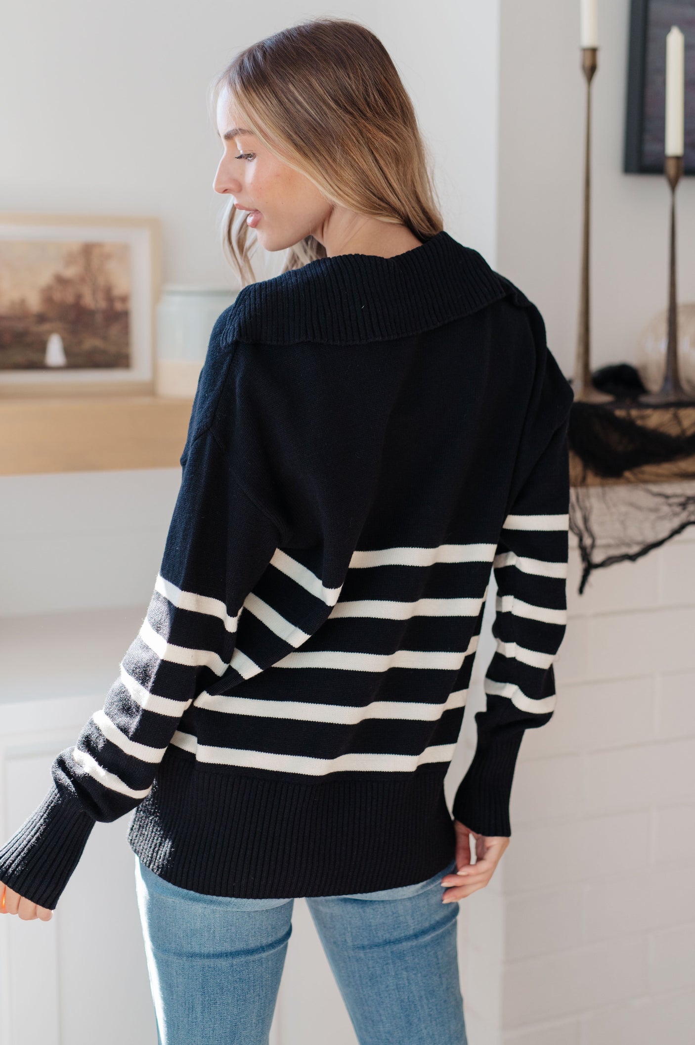 From Here On Out Striped Sweater - Liarian Unlimited Boutique
