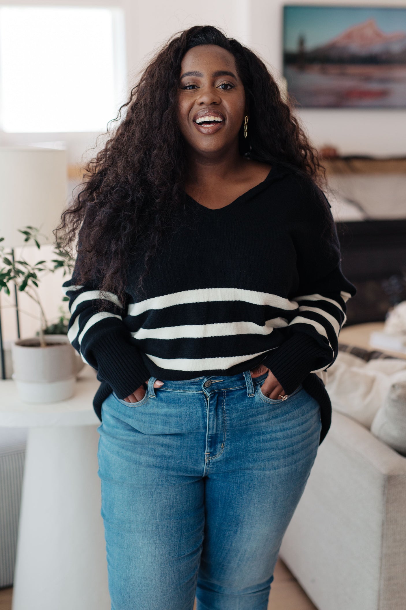 From Here On Out Striped Sweater - Liarian Unlimited Boutique