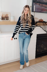 From Here On Out Striped Sweater - Liarian Unlimited Boutique