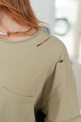 Camiseta desgastada de futuro exnovio