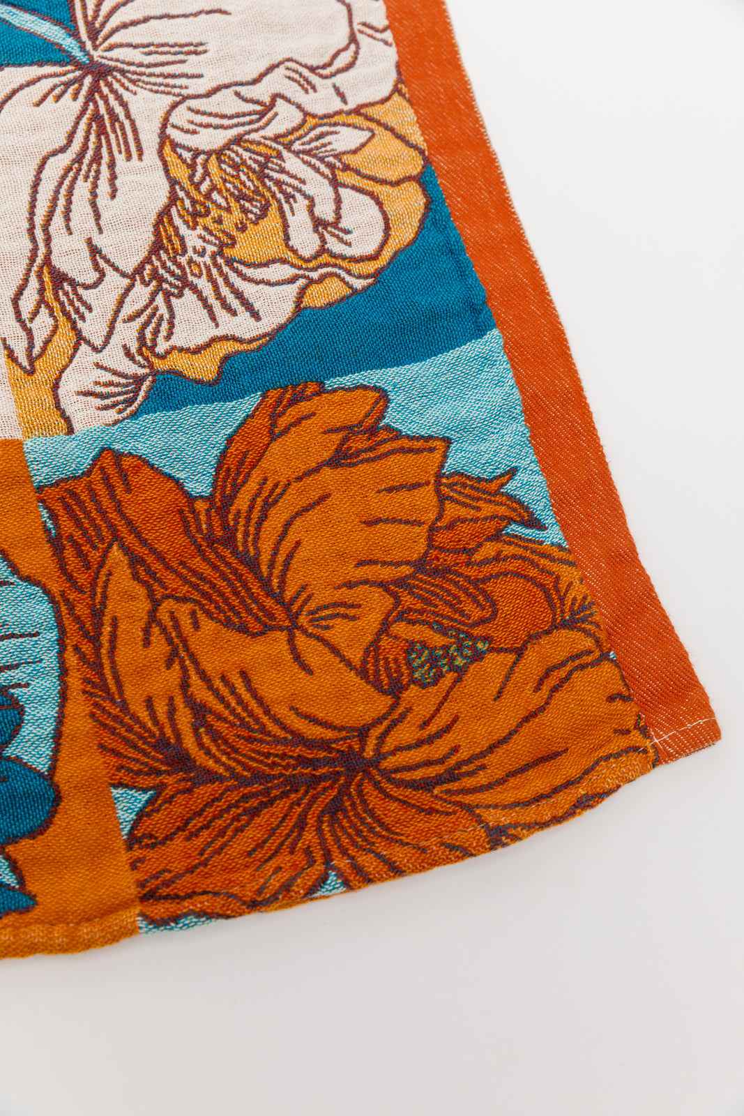 Luxury Beach Towel in Block Floral - Liarian Unlimited Boutique