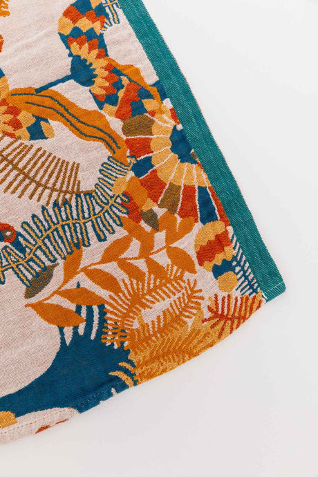Luxury Beach Towel in Bird Of Paradise - Liarian Unlimited Boutique