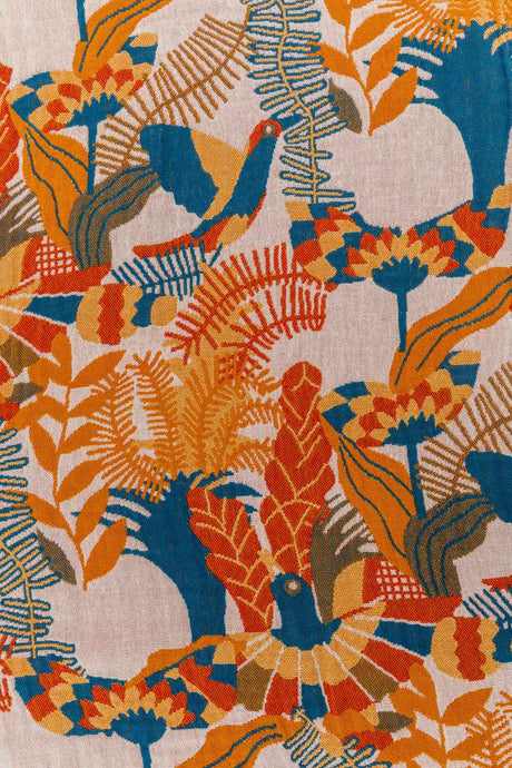 Luxury Beach Towel in Bird Of Paradise - Liarian Unlimited Boutique