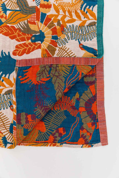 Luxury Beach Towel in Bird Of Paradise - Liarian Unlimited Boutique
