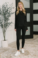 Conjunto Get Me Cozy en negro