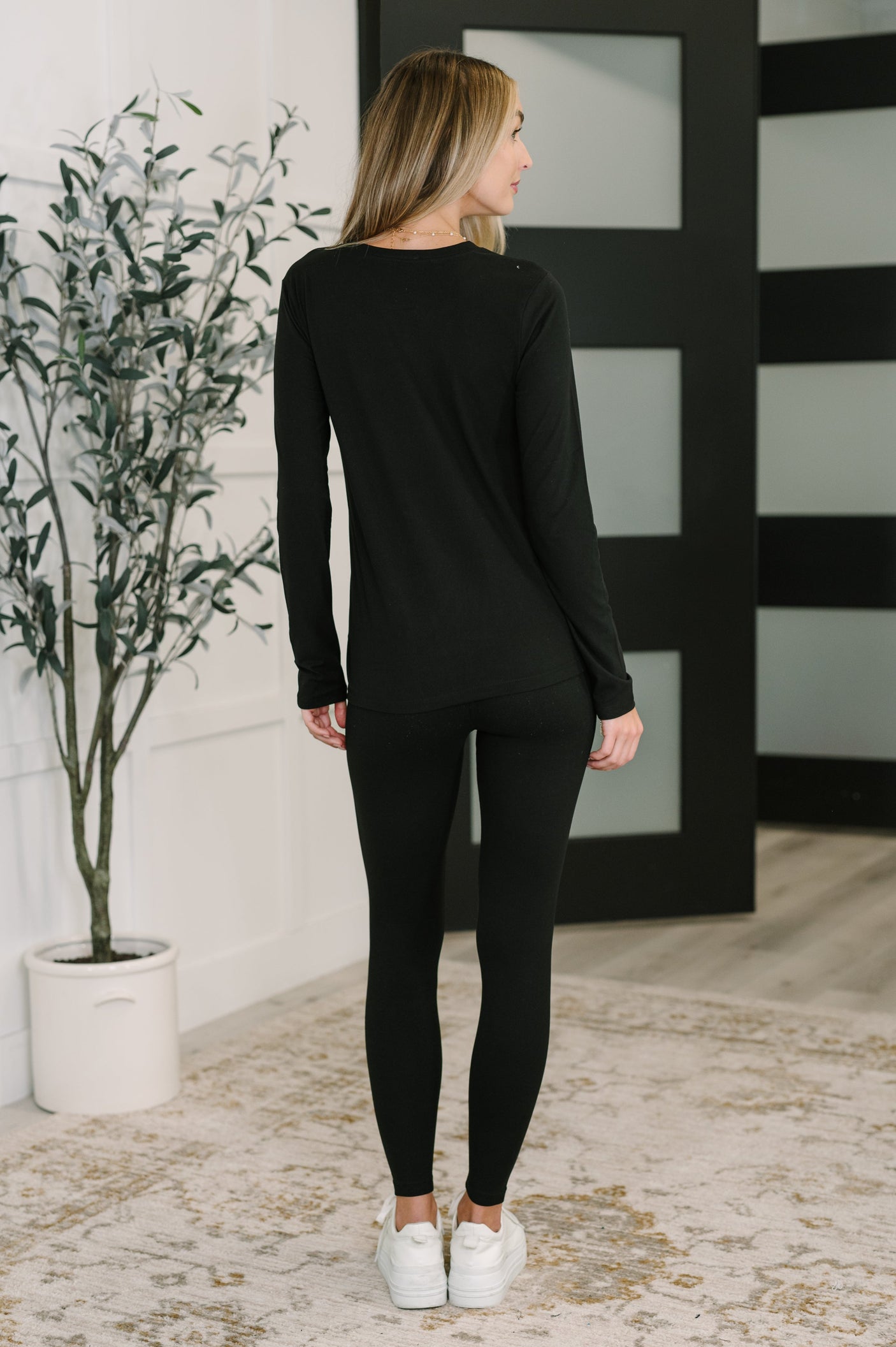 Conjunto Get Me Cozy en negro