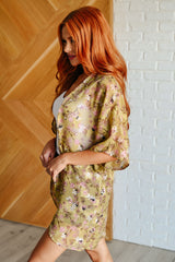 Kimono floral para llevar a cualquier parte