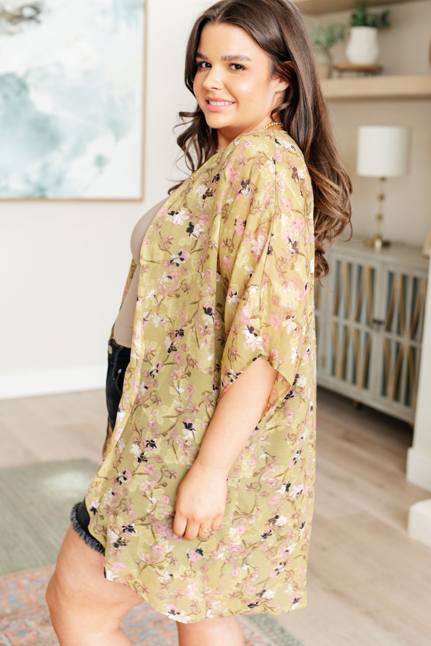 Kimono floral para llevar a cualquier parte